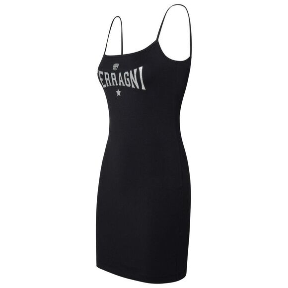 CHIARA FERRAGNI Black Cotton Blend Dress - Picture 2 of 3